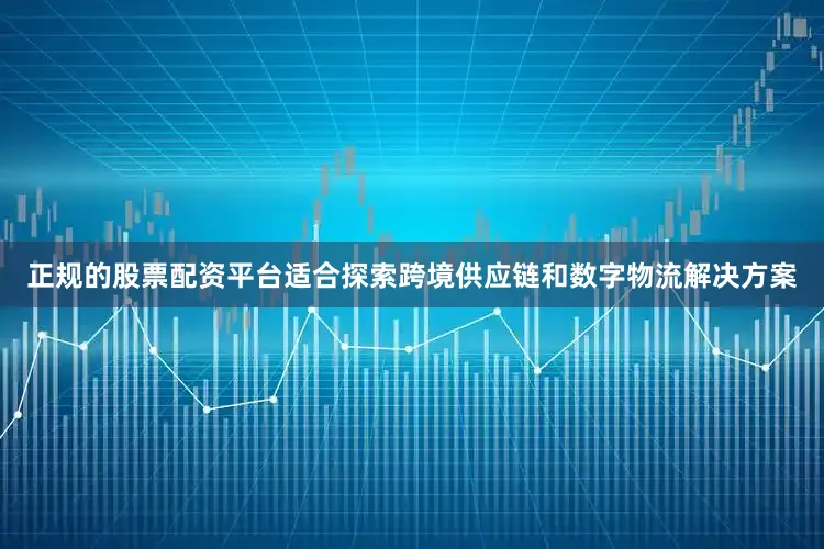 正规的股票配资平台适合探索跨境供应链和数字物流解决方案