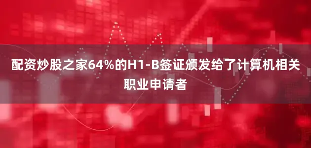 配资炒股之家64%的H1-B签证颁发给了计算机相关职业申请者
